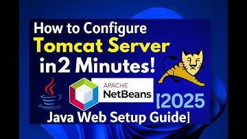 How to Configure Tomcat Server in NetBeans in Just 2 Minutes! [2025 Java Web Setup Guide]