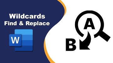 How to use wildcards in Microsoft word find and replace