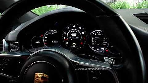 JIUTREE For Porsche Cayenne 2018-2023 Upgrade Digital Gauge Cluster Speedometer