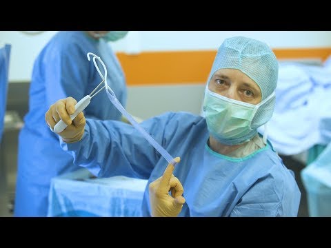 Недержание мочи у женщин. Имплантация субуретрального синтетического слинга.