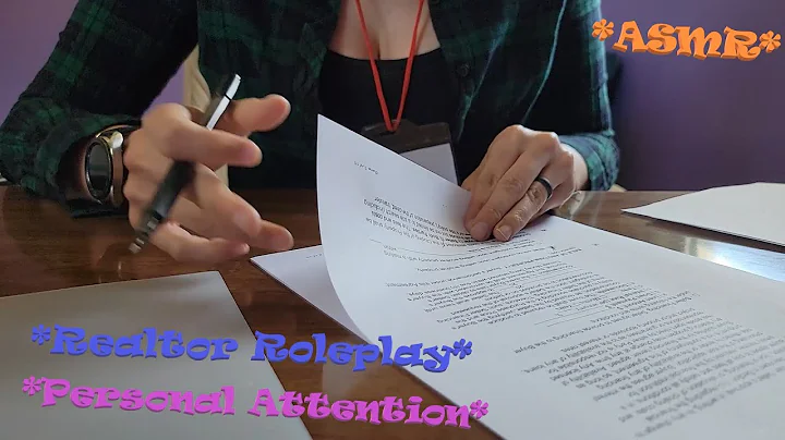 Let's Buy A House! Realtor Roleplay ASMR (Soft-Spoken) *Page Turning, Personal Attention, Paperwork*