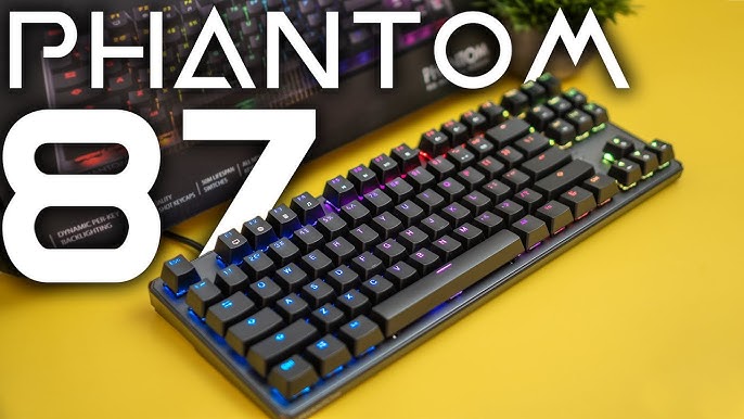 CIY X77 Clavier Gamer Mécanique RGB Rétroéclairé, Clavier Gaming