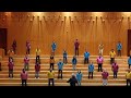 "Hlonolofatsa" performed by the Cape Town Youth Choir