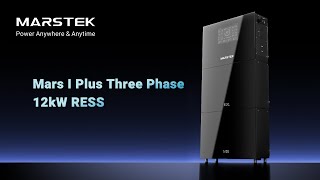 Marstek Mars I Plus Triphasé 12 Kw Module 5120 Wh 1000V Boost Pompe À Chaleur & V2X