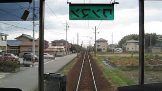 2016 11 20　展望・三岐鉄道　北勢線・101系　平津～大矢知