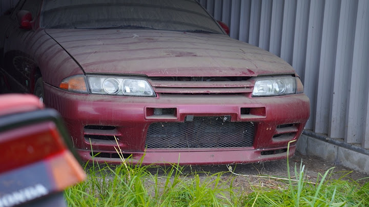 Restauro di una Skyline r32 abbandonata - BarnFind JDM