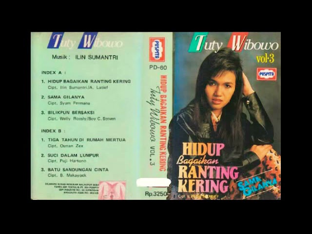 HIDUP BAGAIKAN RANTING KERING by Tuty Wibowo. Full Single Album Dangdut Original. class=