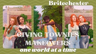 Giving Sims townies makeovers one world at a time: Britechester