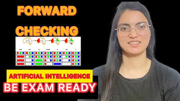 Forward Checking in AI || Artificial Intelligence|| csp