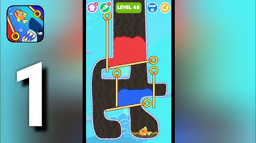 Save The Fish! - Gameplay Walkthrough Part 1 | Level 1-50 | Android, iOS | GAMING Kid