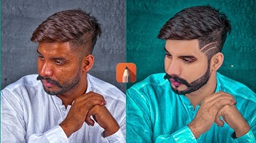 🔴 Oily Smooth skin HDR secret tricks 🤫 face smooth editing | photo editing | sketchbook editing