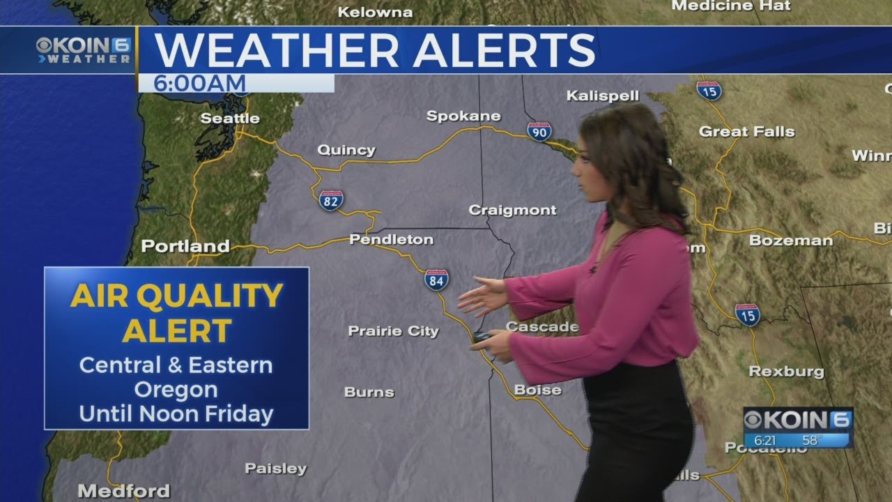 Friday Morning Weather Update August 24, 2018