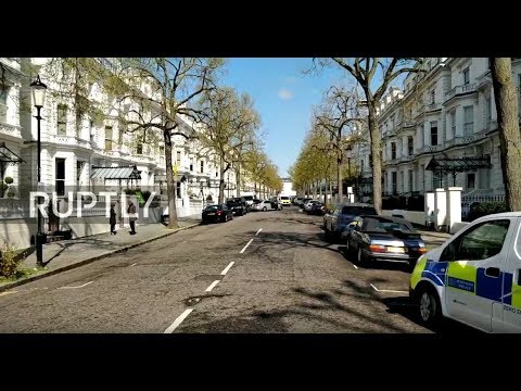 LIVE: Shots reportedly fired near Ukrainian embassy in London
