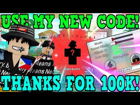 NEW CODE] USE MY CODE FOR A EXCLUSIVE UNIT! THANKS FOR 100K!!! ALL