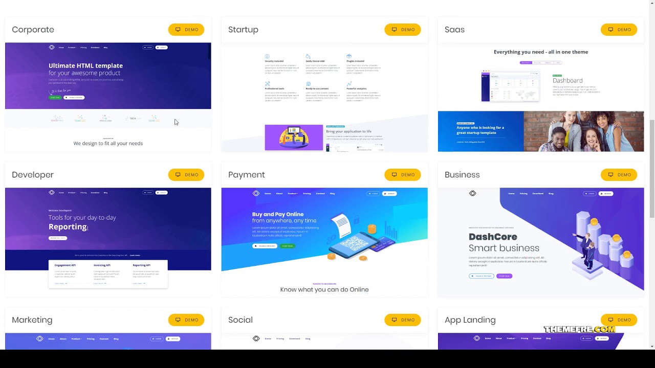 Airi - Startup and Software WordPress Theme - YouTube