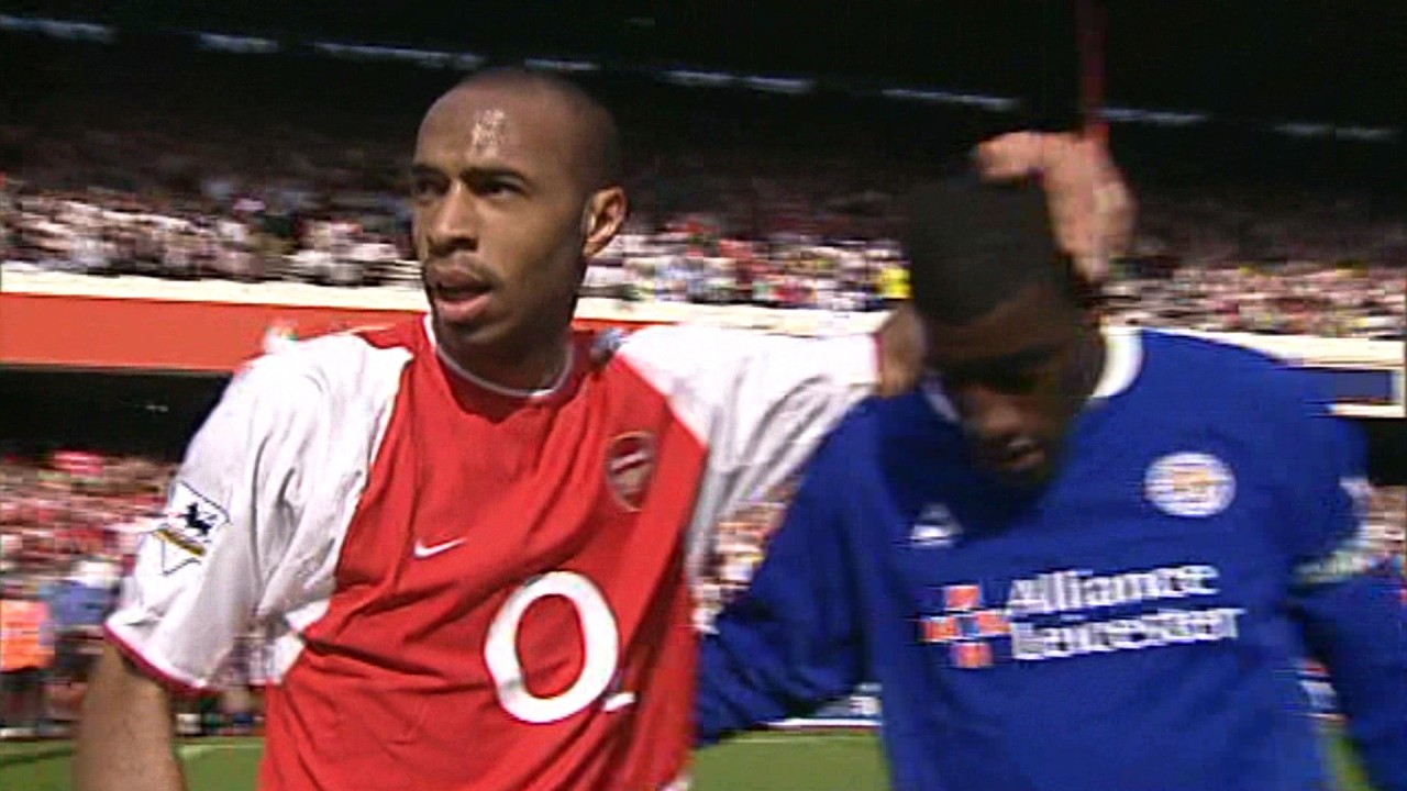 Arsenal vs Leicester | 2-1 | 2003/04 [HD] - YouTube
