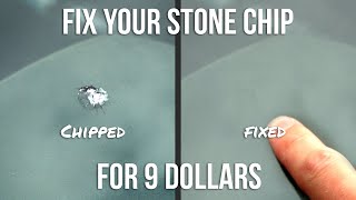 Save your windshield for $9  DIY stone chip repair