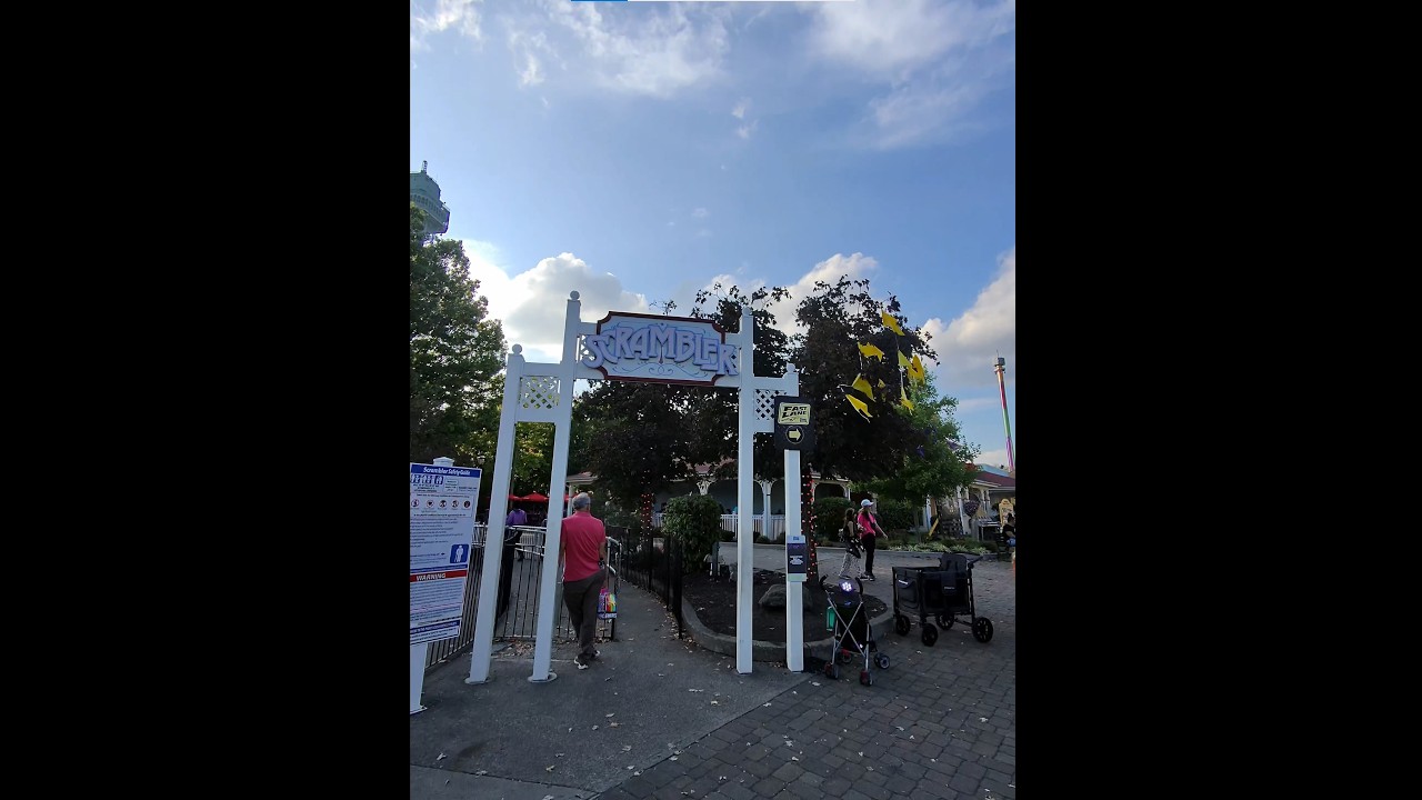 🎢 POV: The Scrambler at Kings Island – Shot on Oakley Meta Glasses
