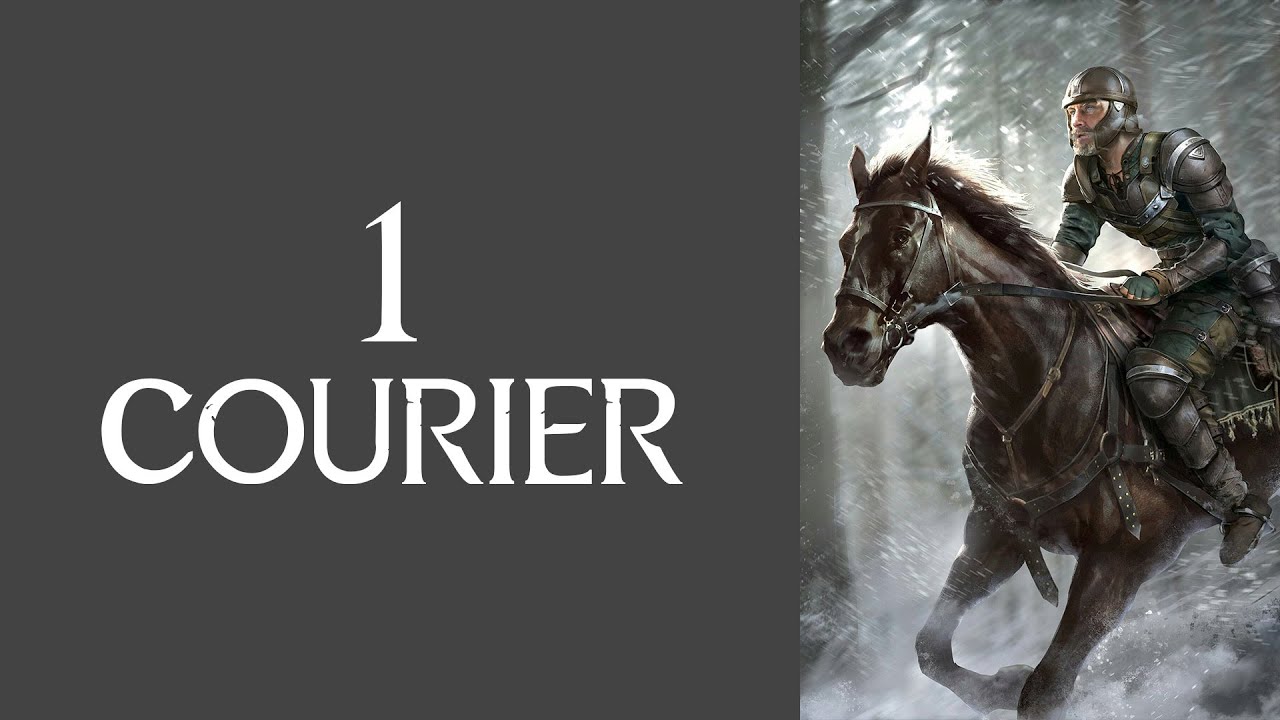 Skyrim Let's Play As: THE COURIER |  Part 1 | I've Been Looking for You
