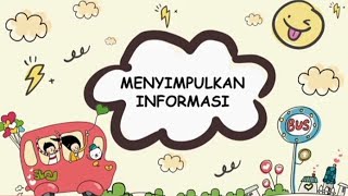 Menyimpulkan Informasi Berdasarkan Teks Laporan | Pelajaran Bahasa Indonesia  Kelas 6 SD Tema 1