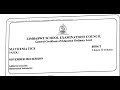 ZIMSEC O Level Mathematics November 2024 Paper 1 Question 1 - 15