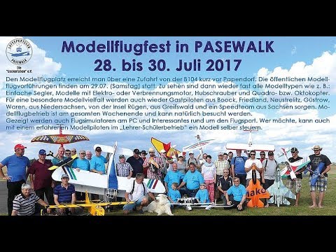 R/C Plane Open House, Ueckerfalken Modellflugfest 2017. Pasewalk, Germany