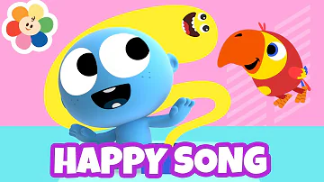 🎵The Happy Song + Laughing Song for Babies | Nursery Rhymes & Baby Songs Compilation | BabyFirst🎵