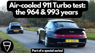 ULTIMATE aircooled Porsche 911 Turbo group test *Part 2: 964 & 993 years*