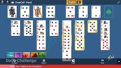 Microsoft Solitaire Collection - FreeCell [Hard] | June 8th 2020: Play 2 Eights to the Foundation