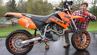 Seller Couldn't Fix This 625cc Supermoto So I Got It CHEAP