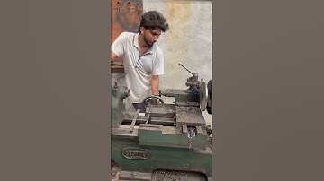 Lathe Machine✅ #shorts #satisfying #youtubeshorts #youtube #cnc #lathe #lathemachine #latheoperator