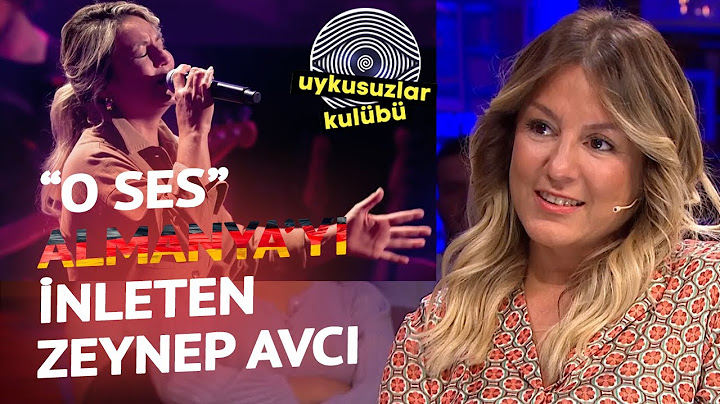 O Şarkıdan Sonra Ne Oldu? | (Voice Of Germany) Zeynep Avcı - Uykusuzlar Kulübü