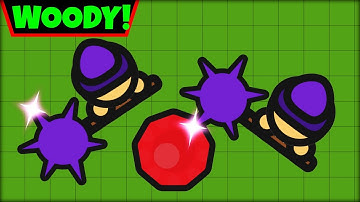 ZOMBS.IO WOODY | TIER 8 EMERALD WOODY UPDATE! | ZOMBS.IO PETS (zombs.io update)