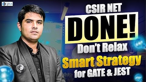 𝐂𝐒𝐈𝐑 𝐍𝐄𝐓 𝐃𝐎𝐍𝐄! 𝐃𝐨𝐧’𝐭 𝐑𝐞𝐥𝐚𝐱 | 𝐒𝐦𝐚𝐫𝐭 𝐒𝐭𝐫𝐚𝐭𝐞𝐠𝐲 𝐟𝐨𝐫 𝐆𝐀𝐓𝐄 & 𝐉𝐄𝐒𝐓 | 𝐈𝐅𝐀𝐒