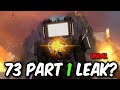 Skibidi toilet 73 part 1 leak viral leak truth  are titans going to get infected