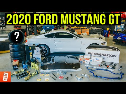 Building and Heavily Modifying a 2020 Ford Mustang GT: Part 1: SHOPPING SPREE!