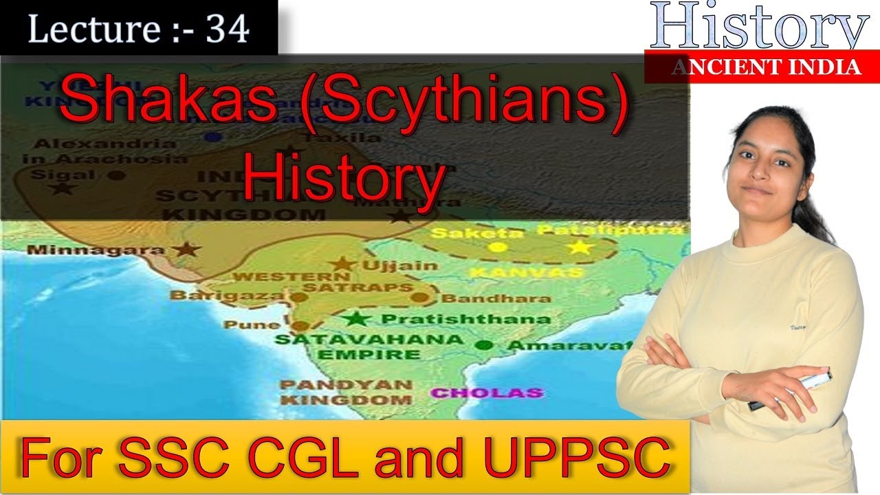shakas history (scythains dynasty) || post Mauryan empire