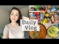 Daily Vlog | Cumparaturi alimentare, gatim mai multe retete, la plimbare cu Cookie