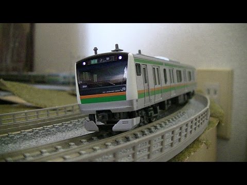 KATO E233系3000番台　宇都宮線・高崎線 Nゲージ KATO E233系3000番台 高崎線・宇都宮線 走行動画 - YouTube