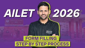 AILET 2026 Form Filling | Step-by-Step Guide for NLU Delhi Entrance | Ekoching
