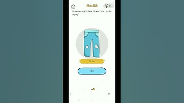 Brain out  level 83 🧠 Brain Out How many holes does this pant have #easybrain #brain