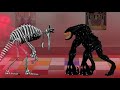 Nightmare catnap vs beast bendy animation