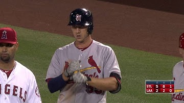 STL@LAA: Piscotty adds to the lead with an RBI single