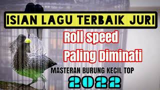 SEGUDANG MATERI! Masteran Burung Kecil Tembakan Rapat Kasar Roll Speed