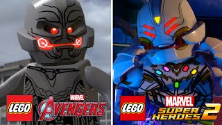 Ultron BOSS BATTLE From Every LEGO Video Games W / Mods