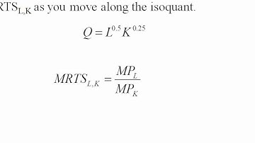 Econ - Elasticity of Substitution