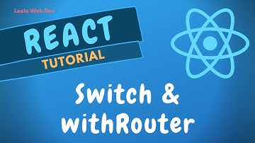 50. Switch Component. Pass Object to Link. send Props to inner component using withRouter - React