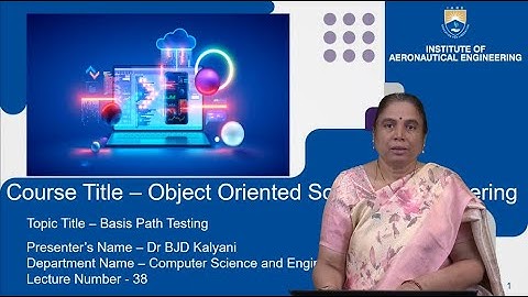 Basis Path Testing by Dr.  B J D Kalyani