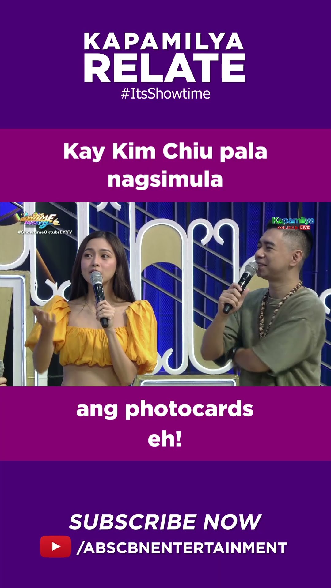 Kay Kim Chiu pala nagsimula ang photocards eh! | Kapamilya Shorts