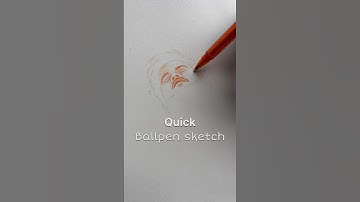 Drawing @VishalMishraofficial with ballpen❤️🌻 #ballpenart #shorts #freehand